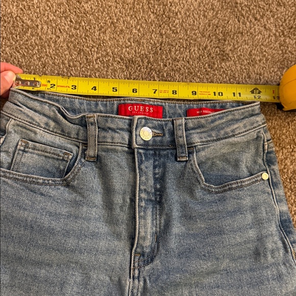 Guess High Rise Straight Jeans - Picture 3 of 6